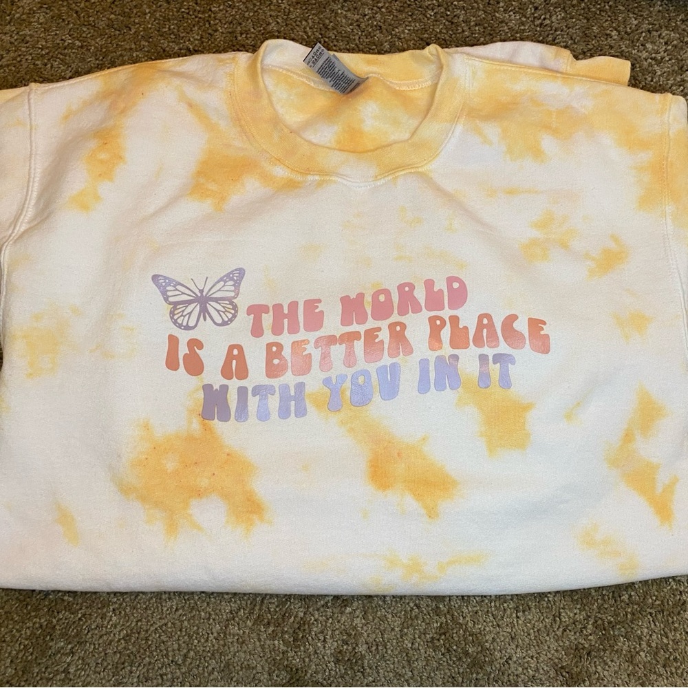 Tie dye and handmade by me!